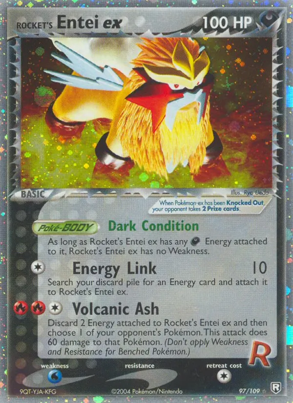 Rocket's Entei ex Team Rocket Returns 97/109