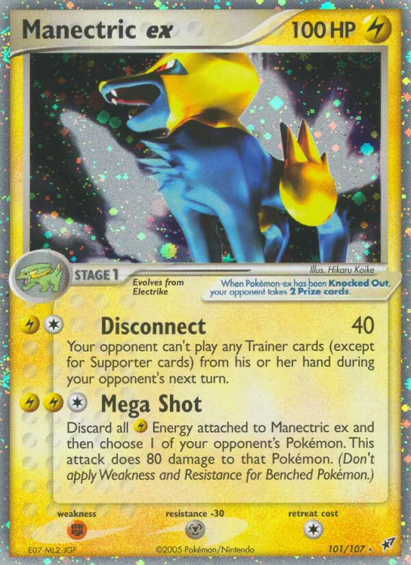 Voltenso-ex EX Deoxys 101/107