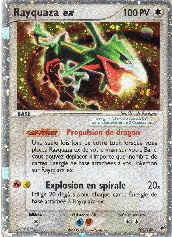 Rayquaza ex EX Deoxys 102/107