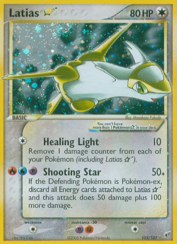 Latias ☆ Deoxys 105/107