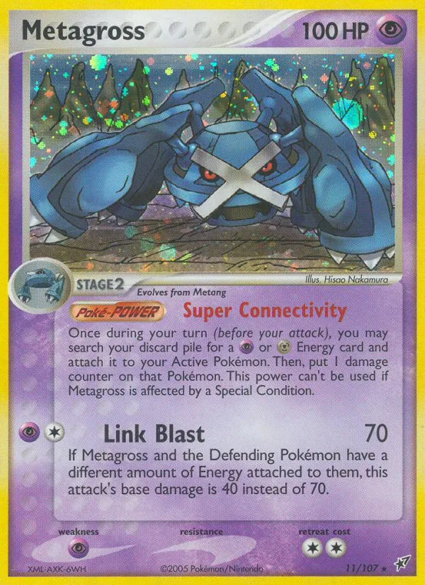 Metagross EX Deoxys 11/107
