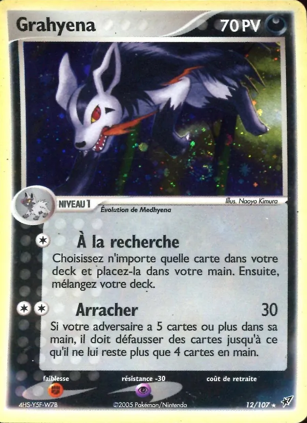 Grahyèna EX Deoxys 12/107