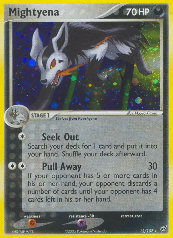 Mightyena EX Deoxys 12/107