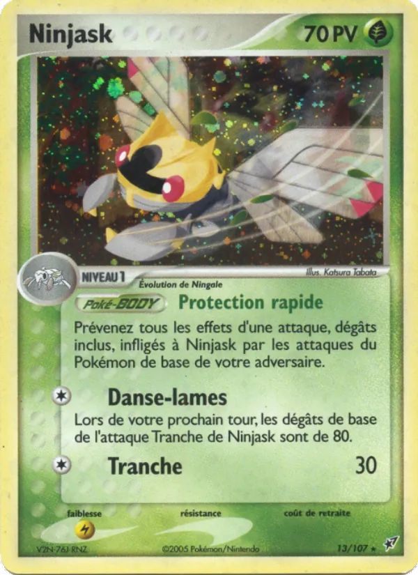 Ninjask EX Deoxys 13/107