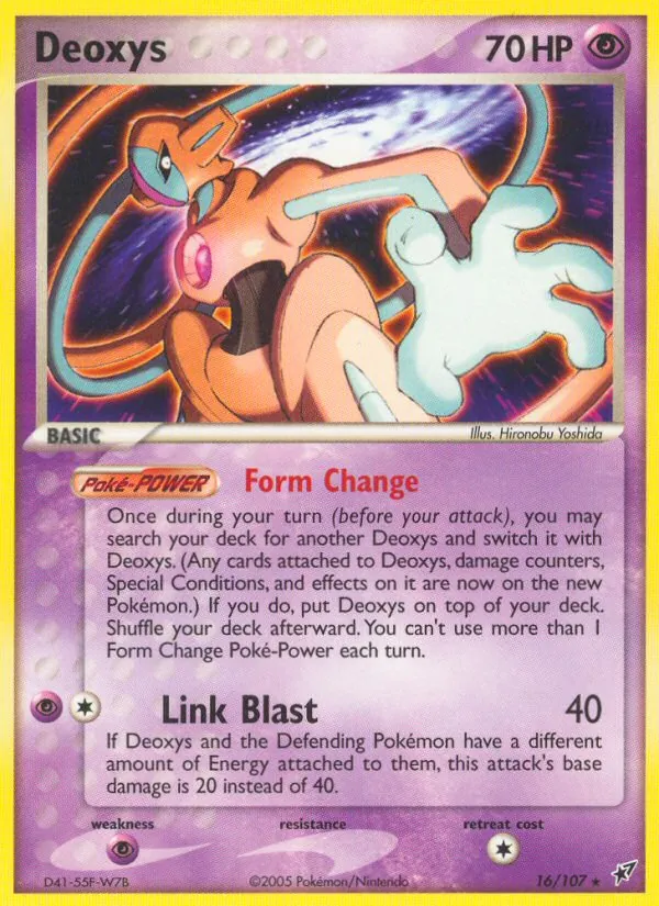 Deoxys EX Deoxys 16/107