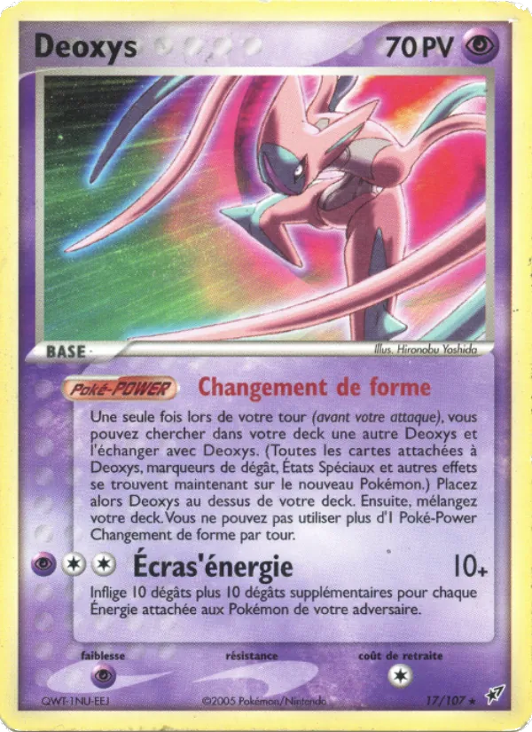 Deoxys EX Deoxys 17/107