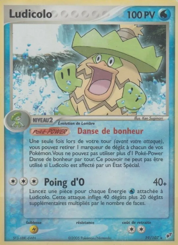 Ludicolo EX Deoxys 19/107