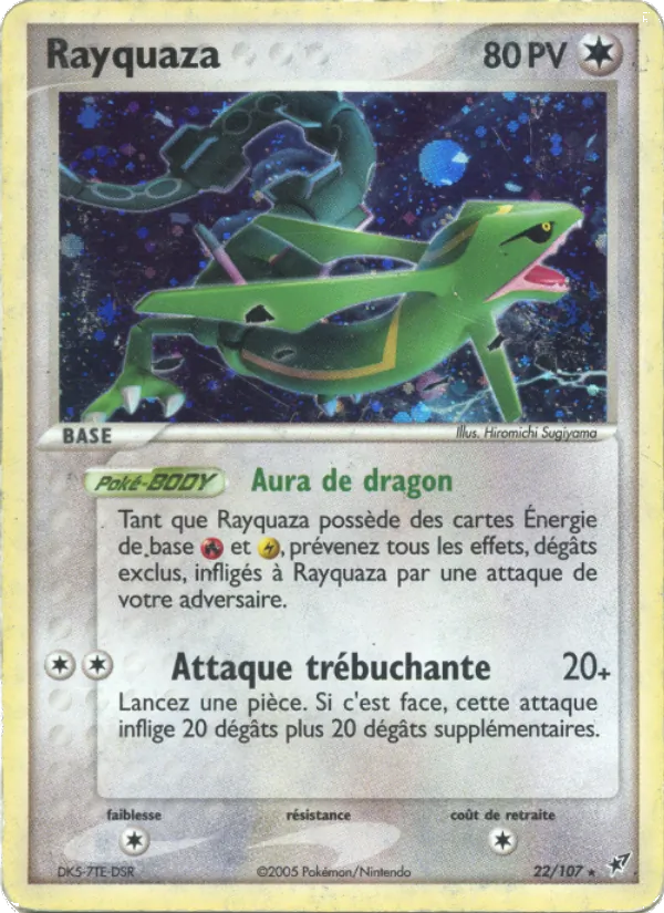 Rayquaza EX Deoxys 22/107