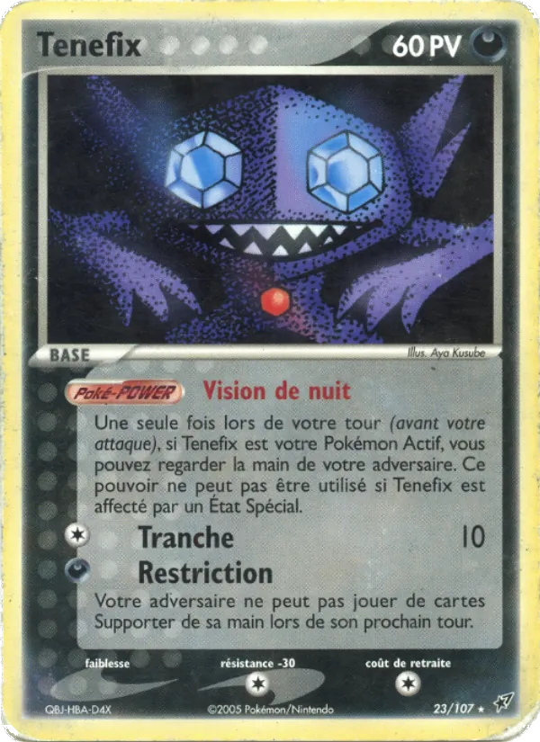 Ténéfix EX Deoxys 23/107