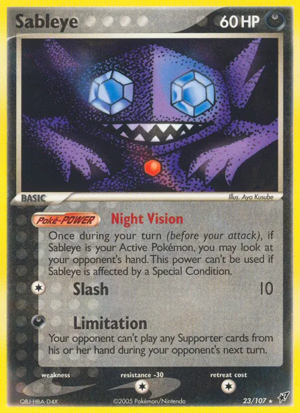 Sableye EX Deoxys 23/107