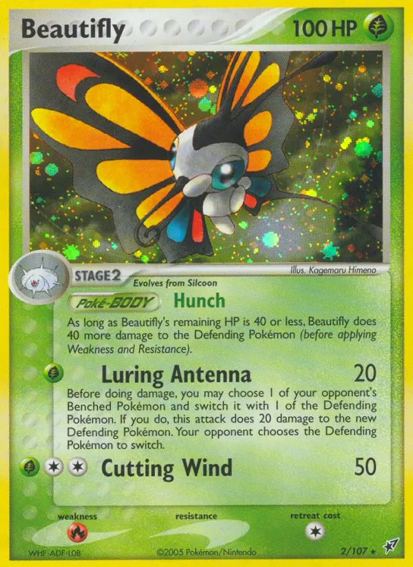 Beautifly EX Deoxys 2/107