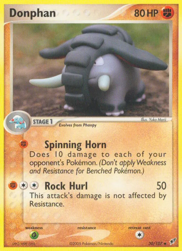 Donphan EX Deoxys 30/107