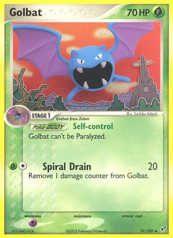 Golbat EX Deoxys 31/107