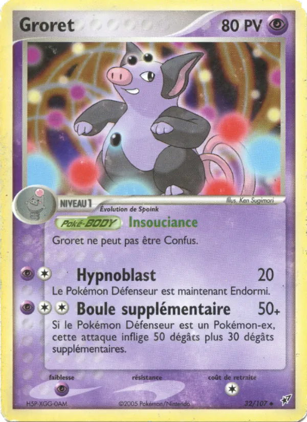 Groret EX Deoxys 32/107