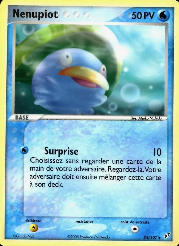 Nénupiot EX Deoxys 35/107