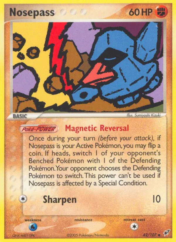Nosepass EX Deoxys 42/107