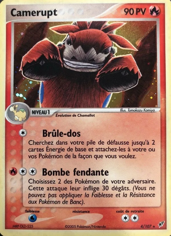 Camérupt EX Deoxys 4/107