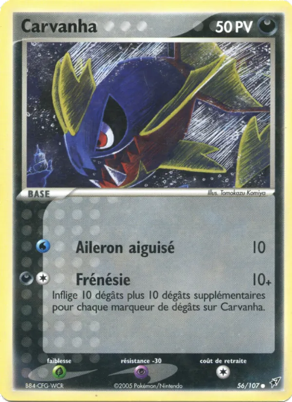 Carvanha EX Deoxys 56/107