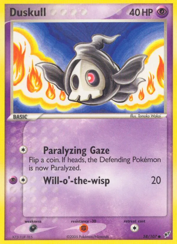 Duskull Deoxys 58/107