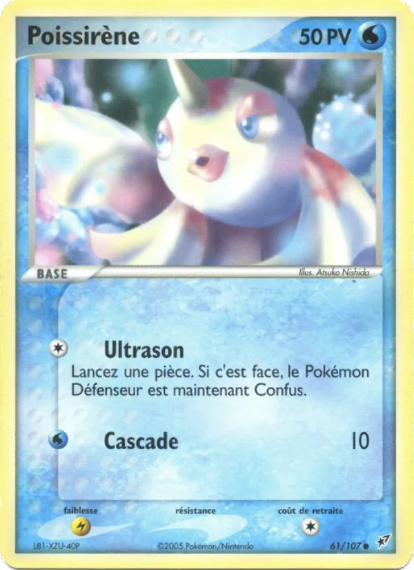 Poissirène EX Deoxys 61/107