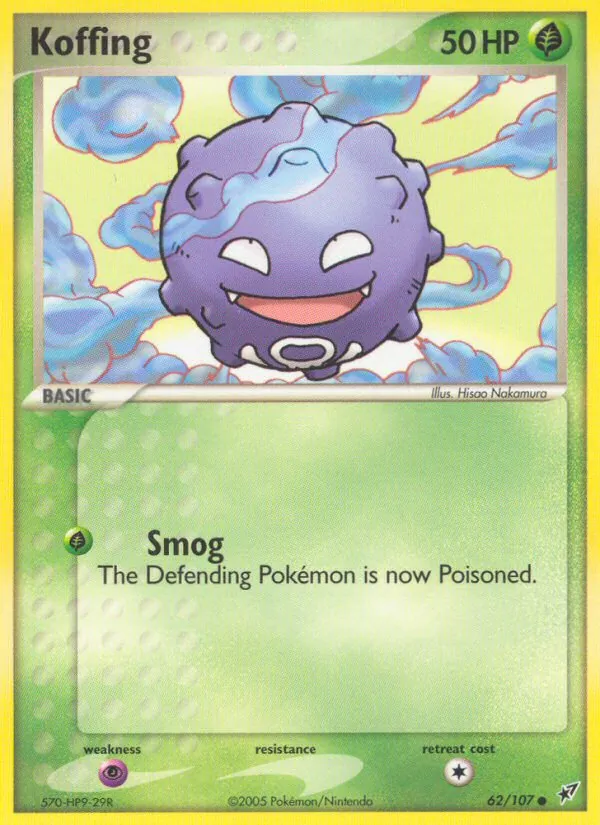 Koffing Deoxys 62/107