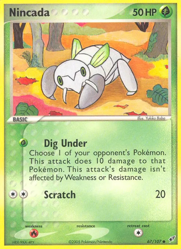 Nincada EX Deoxys 67/107