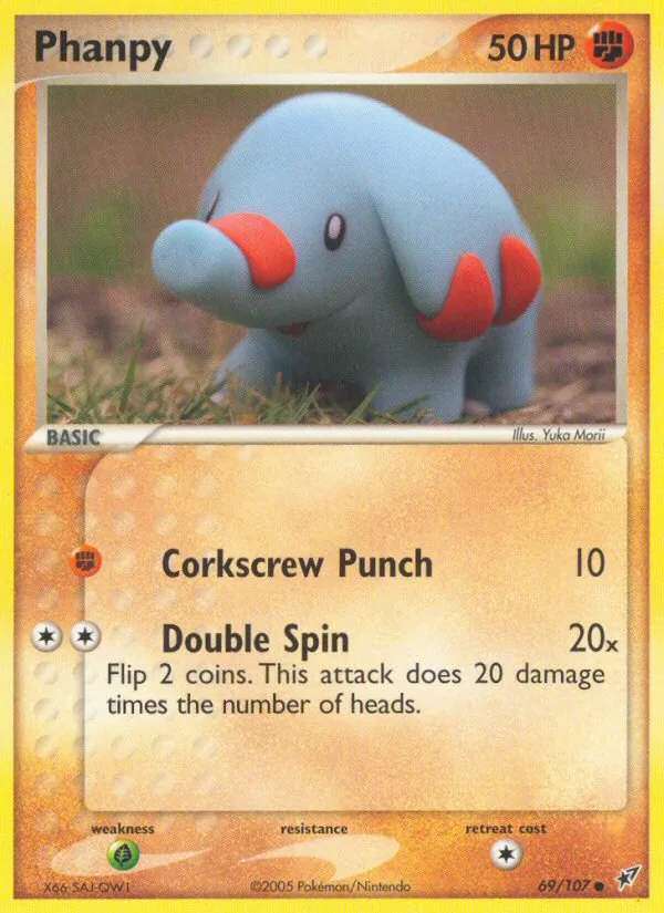 Phanpy EX Deoxys 69/107