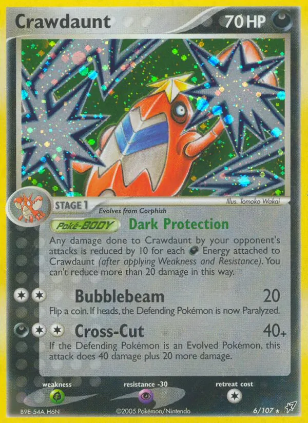 Crawdaunt Deoxys 6/107