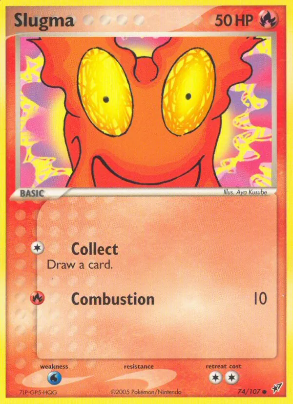 Slugma EX Deoxys 74/107