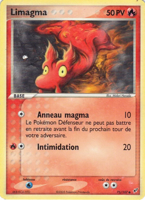 Limagma EX Deoxys 75/107