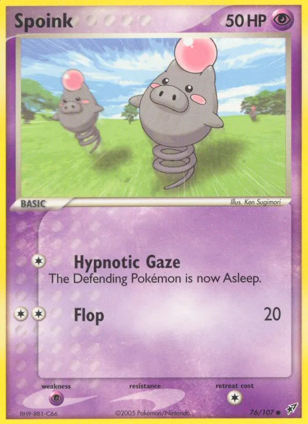 Spoink Deoxys 76/107
