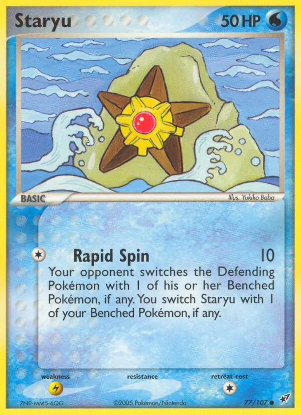 Staryu EX Deoxys 77/107