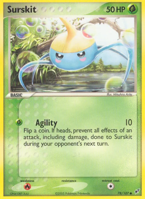 Surskit EX Deoxys 78/107
