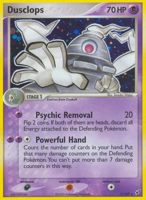 Dusclops EX Deoxys 7/107