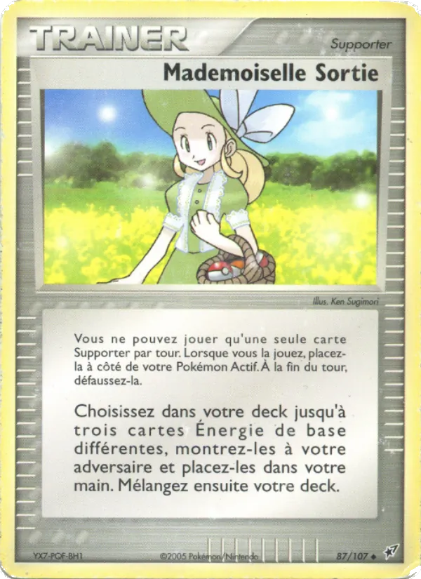 Mademoiselle Sortie EX Deoxys 87/107