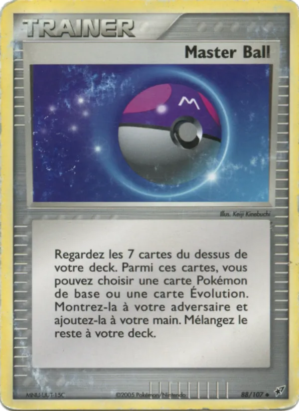 Master Ball EX Deoxys 88/107