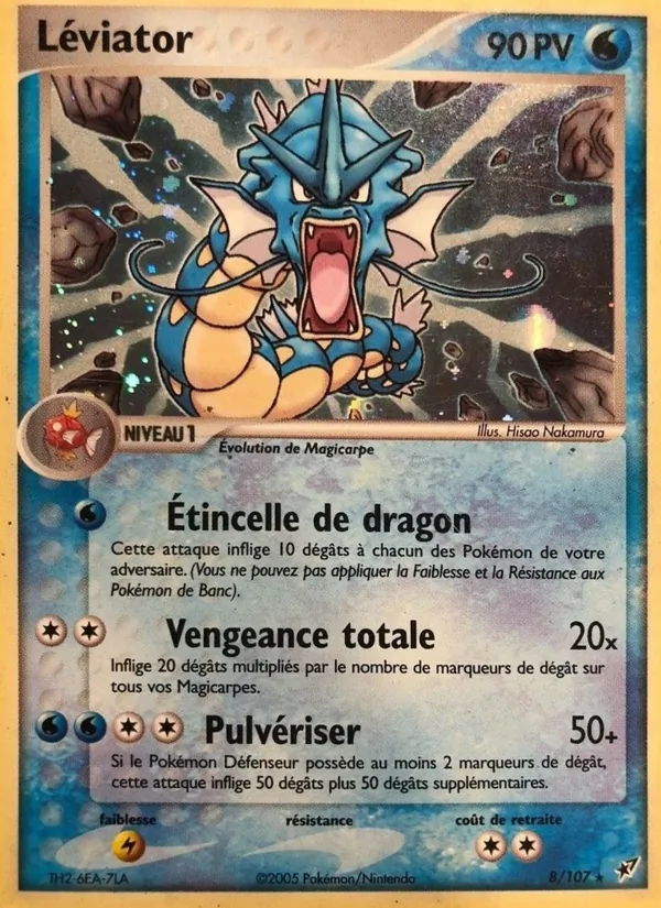 Léviator EX Deoxys 8/107