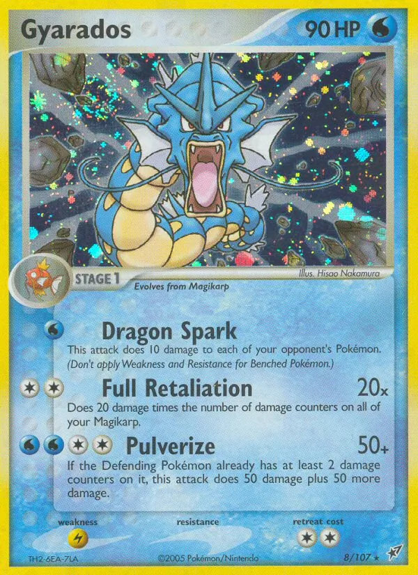 Gyarados EX Deoxys 8/107