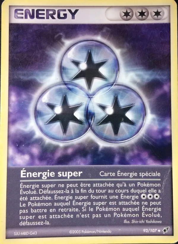 Énergie super EX Deoxys 93/107