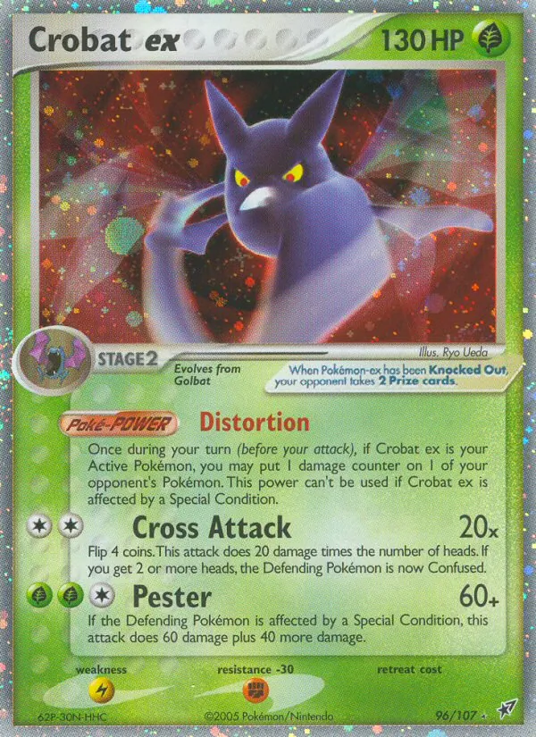 Crobat ex EX Deoxys 96/107