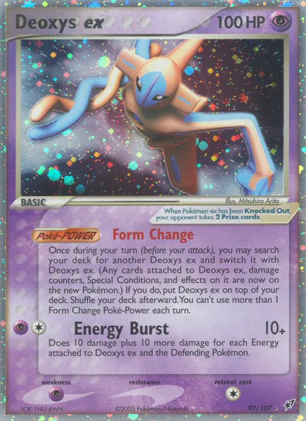 Deoxys ex Deoxys 97/107