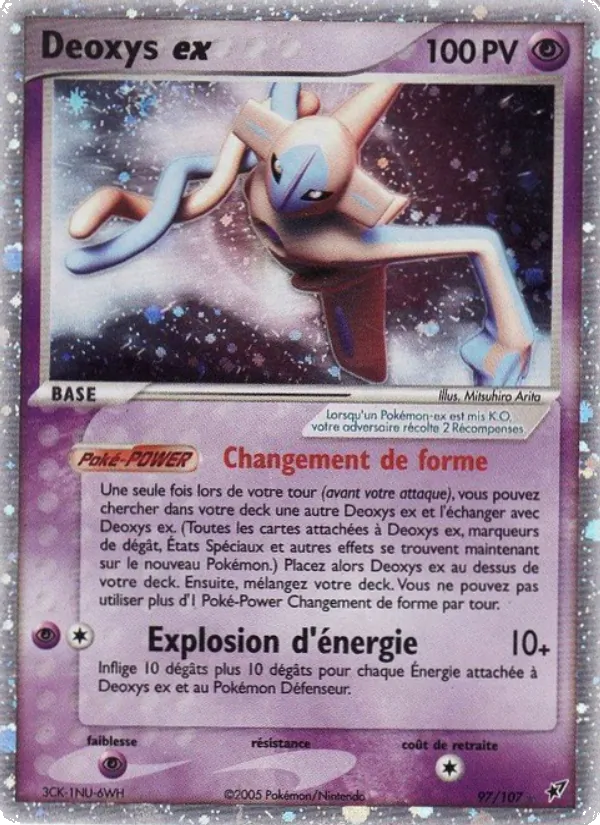 Deoxys ex EX Deoxys 97/107
