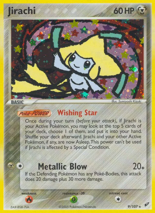 Jirachi EX Deoxys 9/107