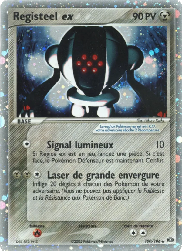 Registeel ex EX Émeraude 100/106