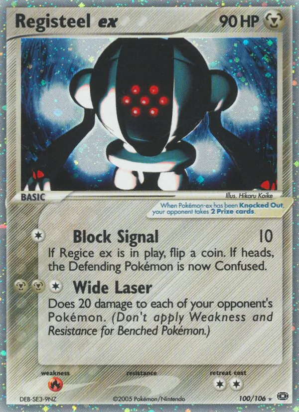 Registeel ex EX Smeraldo 100/106