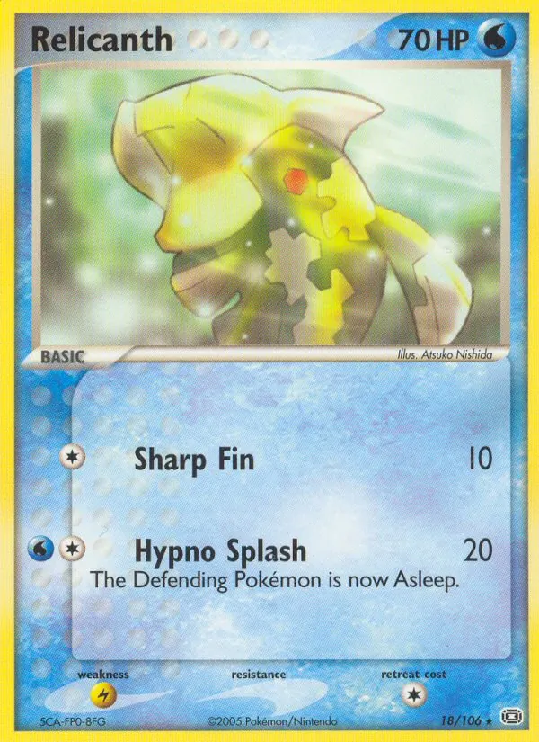 Relicanth Emerald 18/106