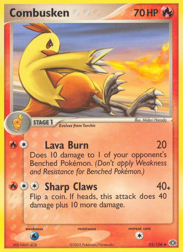 Combusken Emerald 25/106
