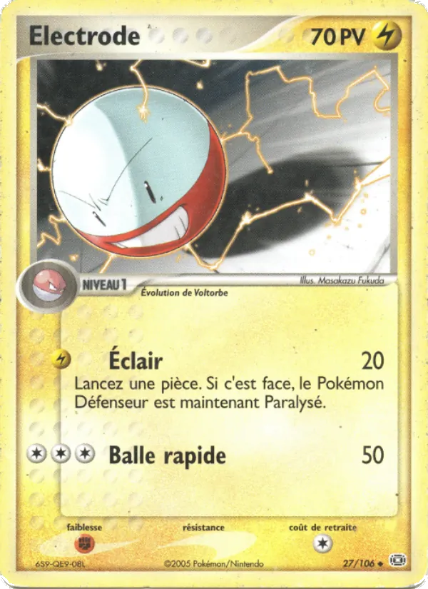 Électrode EX Émeraude 27/106