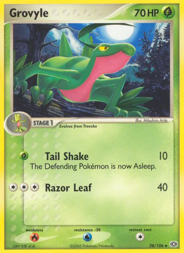 Grovyle Emerald 28/106