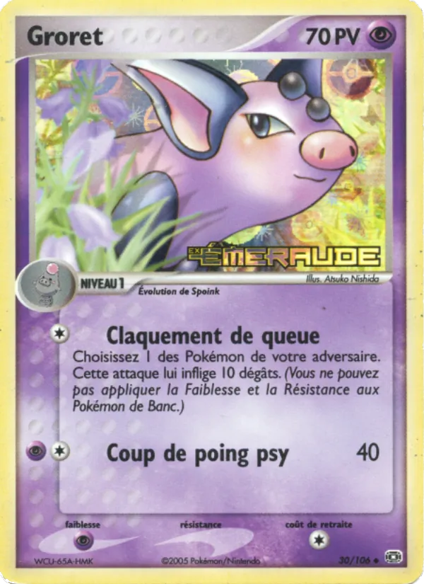 Groret EX Émeraude 30/106